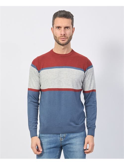 Yes Zee Men's Color Block Sweater YES ZEE | M873-MK002704